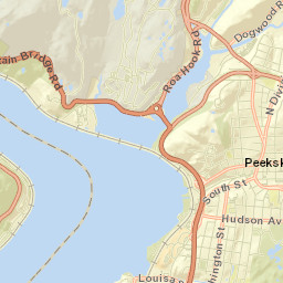 Peekskill Street Map