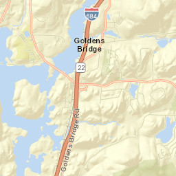 Goldens Bridge Street Map