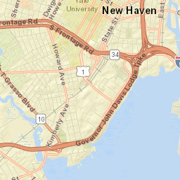 New Haven, Connecticut Street Map
