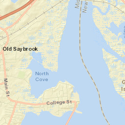 Old Saybrook Street Map