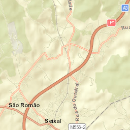 São Romão do Coronado Street Map