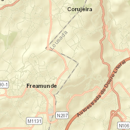 Freamunde Street Map