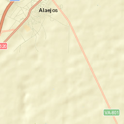 Alaejos Street Map
