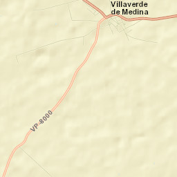 Villaverde de Medina Street Map