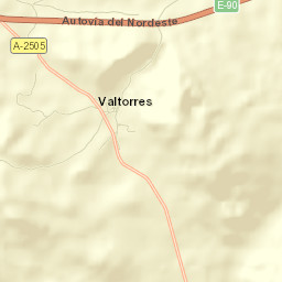 Valtorres Street Map