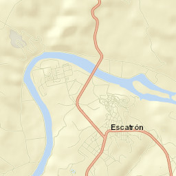 Escatrón Street Map