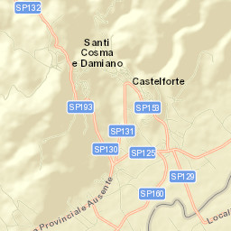 Castelforte Street Map