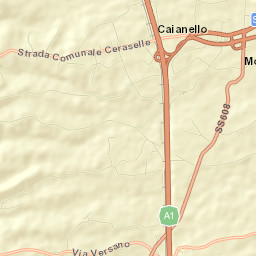 Caianello Street Map