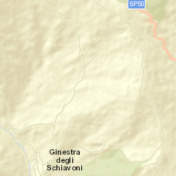 Ginestra degli Schiavoni Street Map