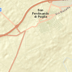 San Ferdinando di Puglia Street Map