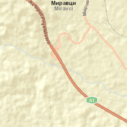 Miravci Street Map