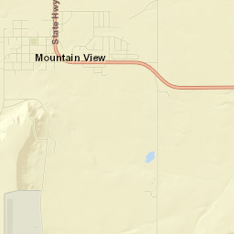 Mountain View Street Map