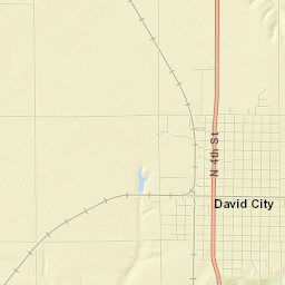 David City Street Map
