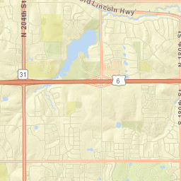 West Dodge Road, Elkhorn, NE 68022 Street Map