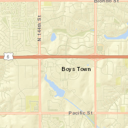 Oddo Road Boys Town NE 68010 Street Map