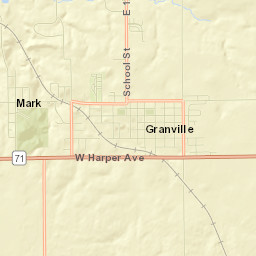 Granville Street Map