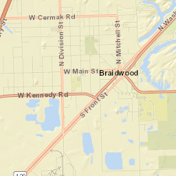 Braidwood Street Map