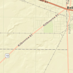Bellevue Street Map
