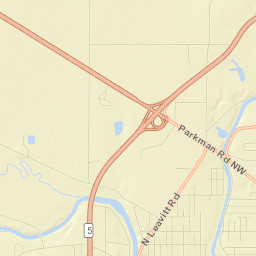Leavittsburg Street Map