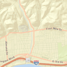 Faxon Street Map