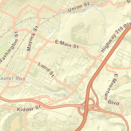 Hudson Street Map