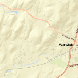 Warwick Street Map