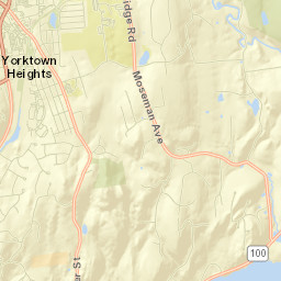 Yorktown Heights Street Map