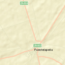 Fuentelapeña Street Map