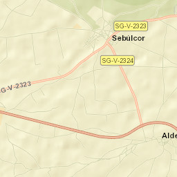 Sebúlcor Street Map
