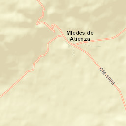 Miedes de Atienza Street Map