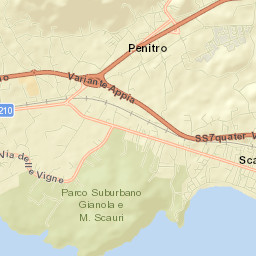 Penitro Street Map