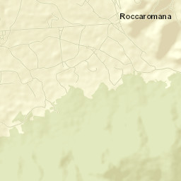 Roccaromana Street Map
