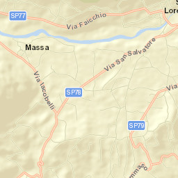 San Lorenzello Street Map
