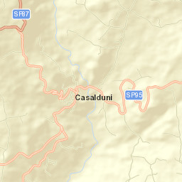 Casalduni Street Map