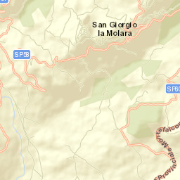 San Giorgio la Molara Street Map