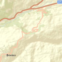 Bovino Street Map