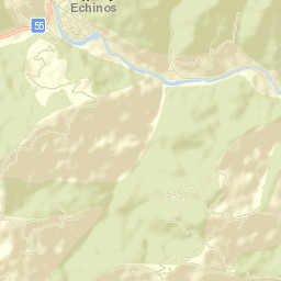 Echínos Street Map