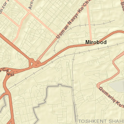 Tashkent Street Map
