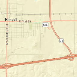 Kimball Street Map