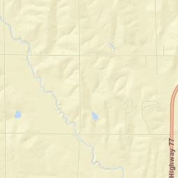 Saunders County Street Map
