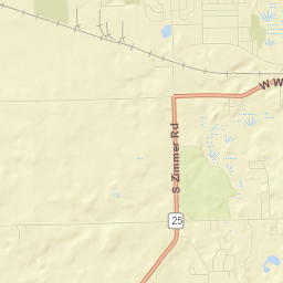 1400-1498 South Zimmer Road, Warsaw, IN Street Map