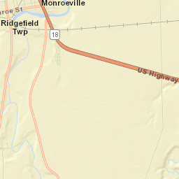 Monroeville Street Map