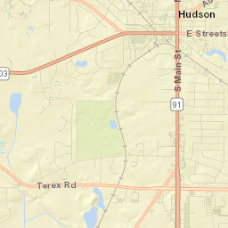 Hudson Street Map