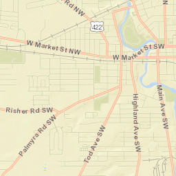 Warren Street Map