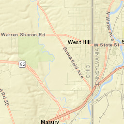 West Hill Street Map