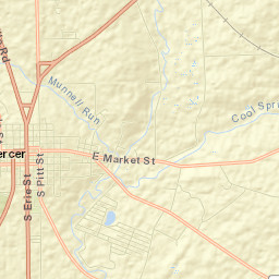 Mercer Street Map