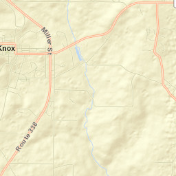 Knox Street Map