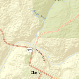 Clarion Street Map