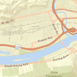 Duboistown Street Map