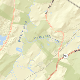 Vernon Valley Street Map